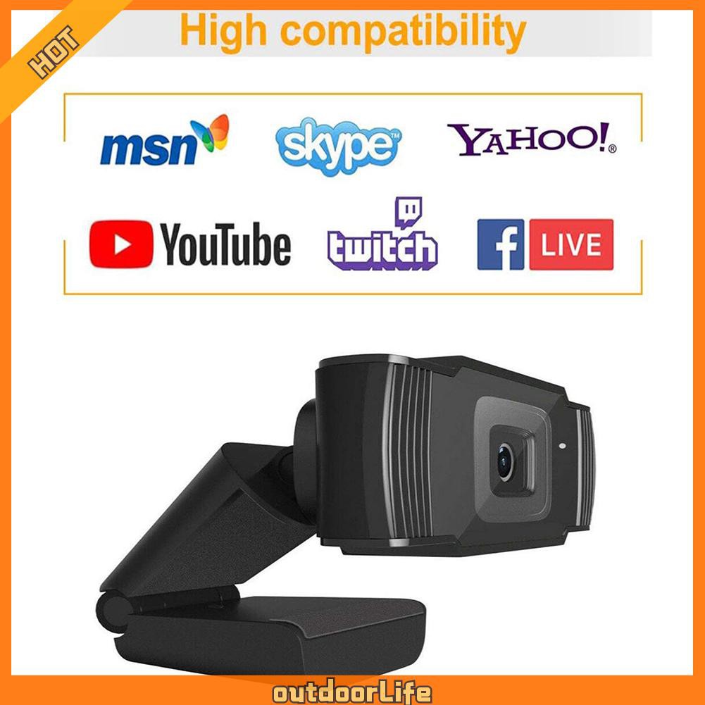 Webcam Usb 2.0 Xoay Được 12mp Cho Máy Tính | BigBuy360 - bigbuy360.vn