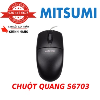 Chuột có dây Mitsumi S6703 HẰNG THỊNH phân phối