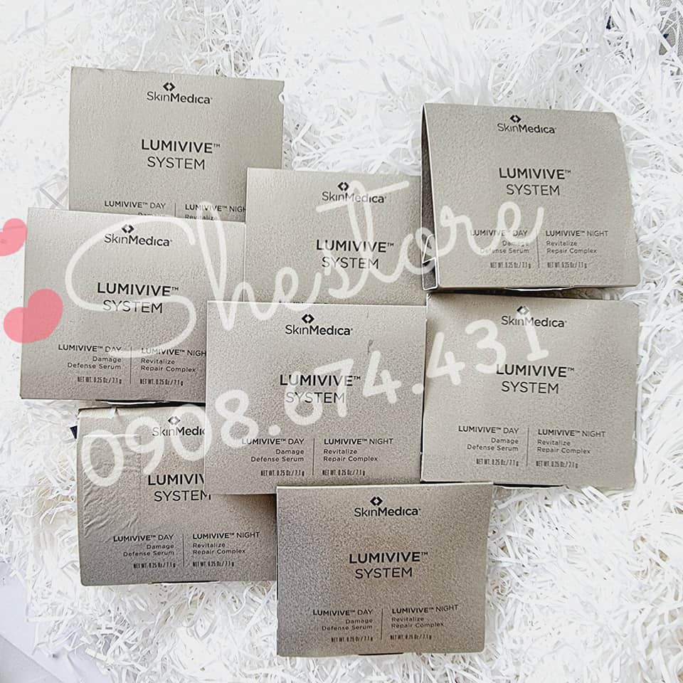 Set dưỡng da SkinMedica Lumivive System mini 7ml/tuýp