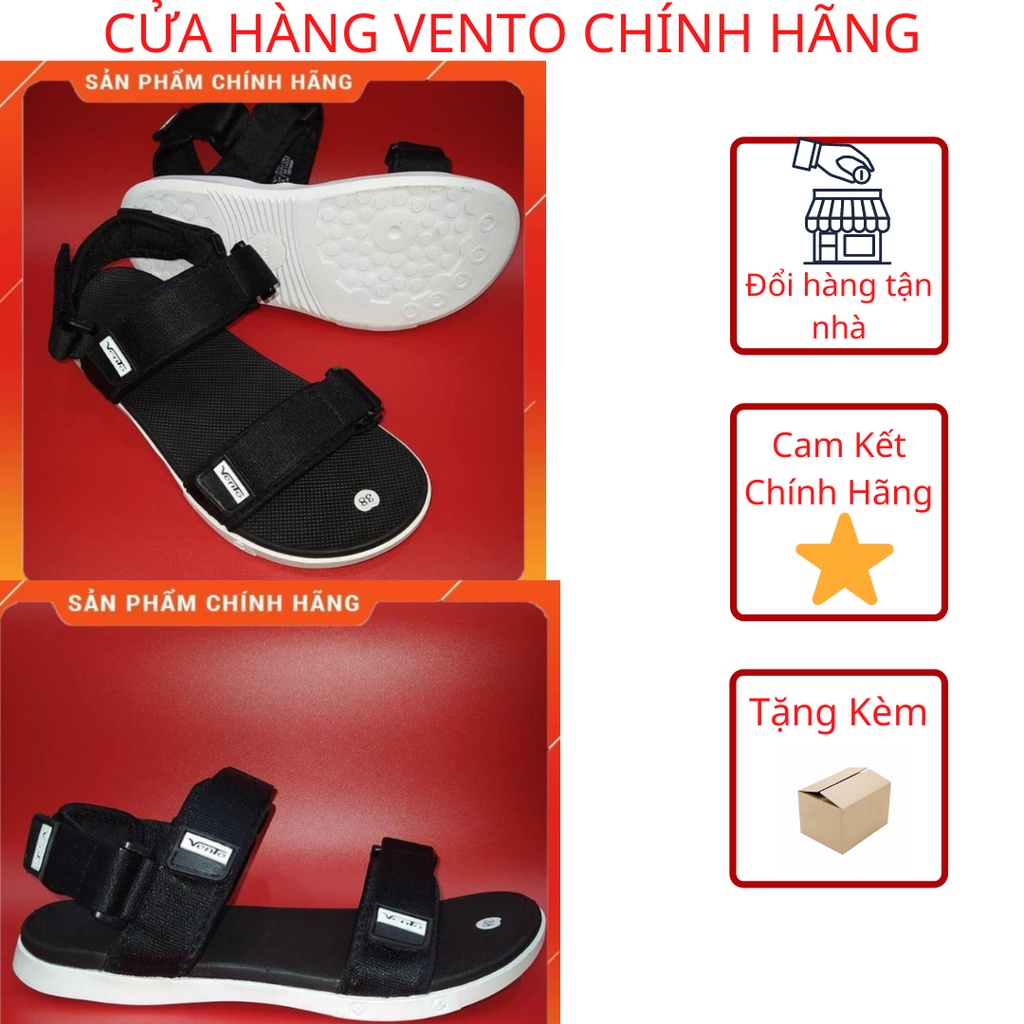 Sandal Vento Nam 2 Quai Ngang Có Thể Tháo Quai Làm Dép NV5616