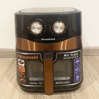 NỒI CHIÊN KHÔNG DẦU NINESHIELD 10 Lít/ 10.5 Lít/ 12 Lít / 12.5 Lít BẢO HÀNH 12 THÁNG