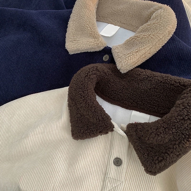 ÁO SWEATER UNISEX NHUNG TĂM CỔ ÁO POLO LÔNG CỪU