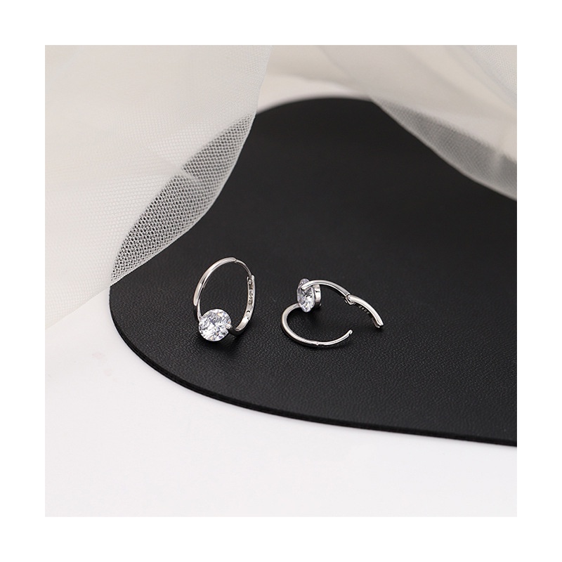 Bông Tai Nữ Cao Cấp ERASHOP 079625 - Ô Van Hạt Đá Sang Chảnh, Đơn Giản, Phù Hợp Đi Tiệc, Đi Chơi, Siêu Rẻ Đẹp