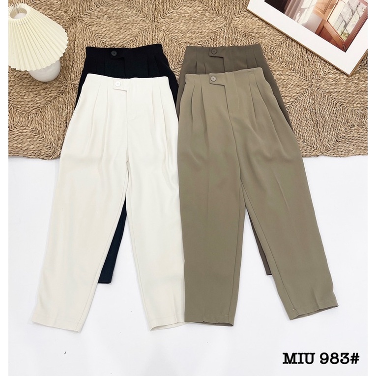 Quần 983 baggy chun sau