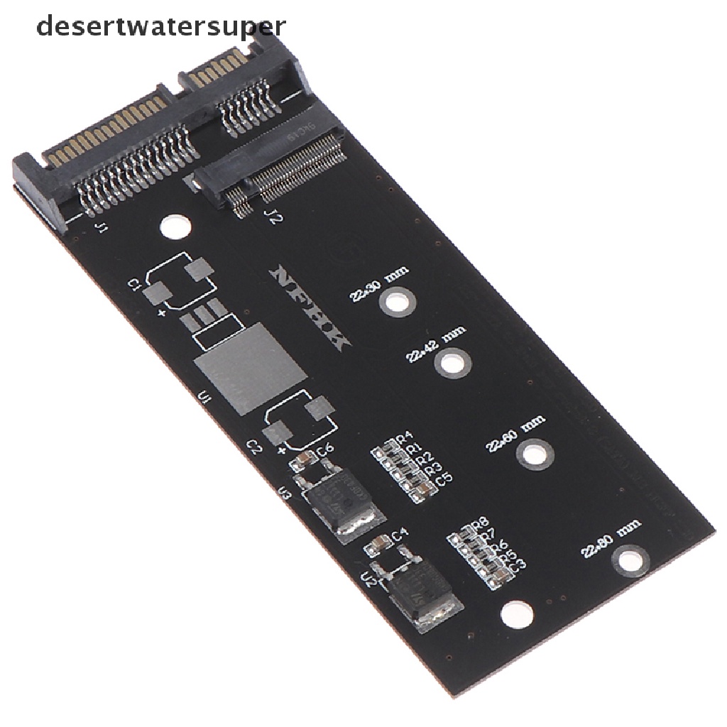 DSVN B+M key M.2 ngff ssd to m.2 sata 3 raiser m.2 to sata adapter expansion card .