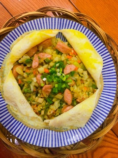 CƠM RANG KETO BẰNG 5 LOẠI RAU CỦ