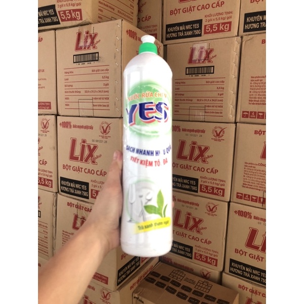 Bột giặt Lix extra 5,5kg tặng kèm