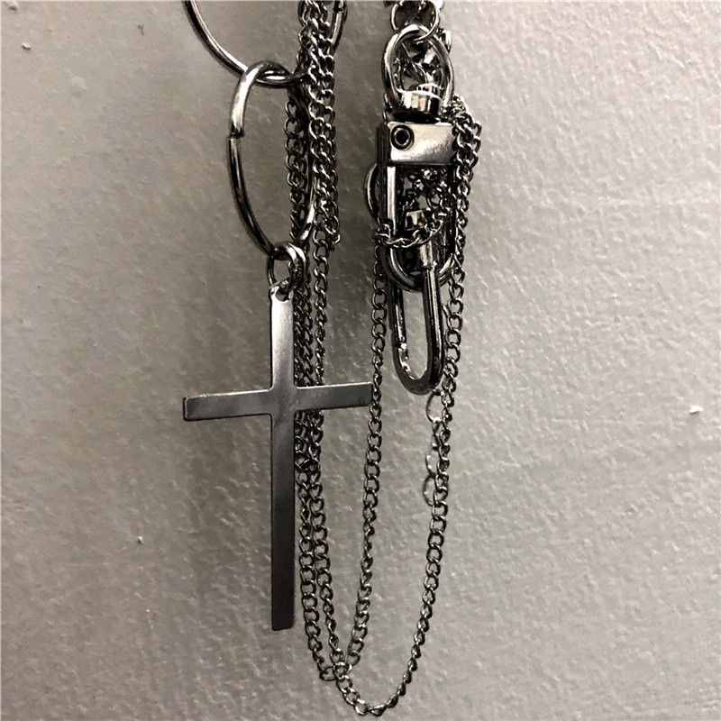 Vòng Cổ Mặt Chữ Thập Phong Cách Hip Hop Thời Trang Cho Nam Và Nữ
