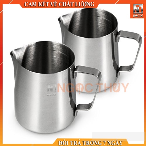 Ca sữa inox không nắp