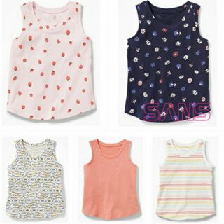 Set 5 Áo 3 lỗ Bé gái Old Navy