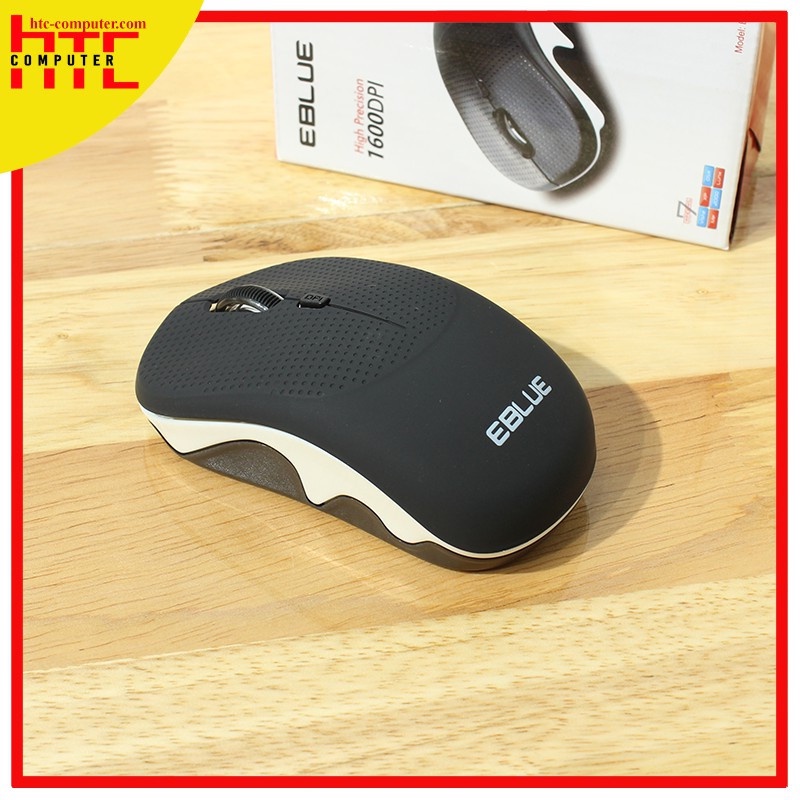 Chuột Mouse không dây EBLUE EMS816 Chính hãng (Có pin, 1xAA, Công tắc)