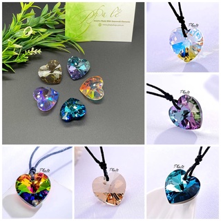 Mặt Chuyền Pha Lê Swarovski Trái Tim S28mm