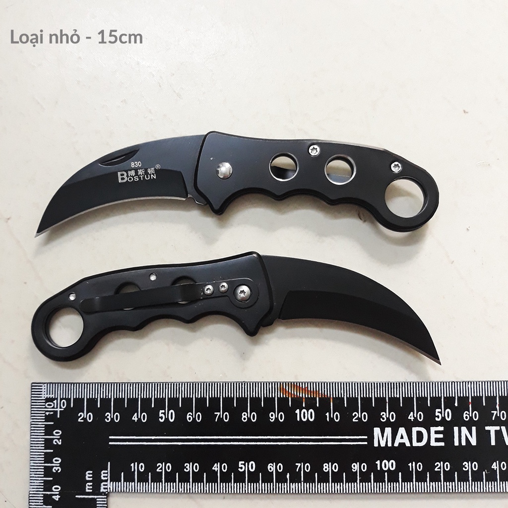 Dao Phượt Gấp Karambit Bỏ túi Du lịch Gọt hoa quả siêu tiện lợi | WebRaoVat - webraovat.net.vn