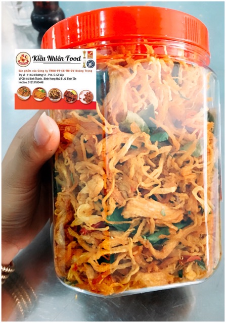 [Mã 77FMCGSALE1 giảm 10% đơn 250K] 500 gr khô gà lá chanh , loại 1 VSATTP | BigBuy360 - bigbuy360.vn