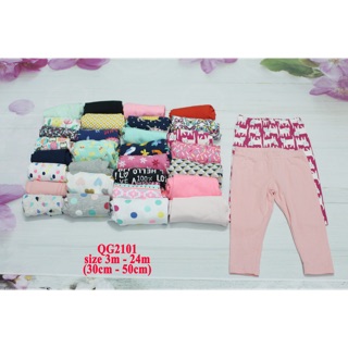 Quần legging Bé gái sơ sinh đến 8kg