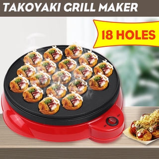 Máy Làm Thịt Viên Takoyaki Bằng Điện 220v