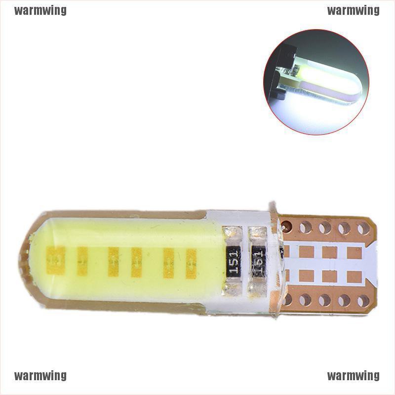 Bóng Đèn LED T10 W5W COB SMD 12V Ánh Sáng Trắng Chất Lượng Cao