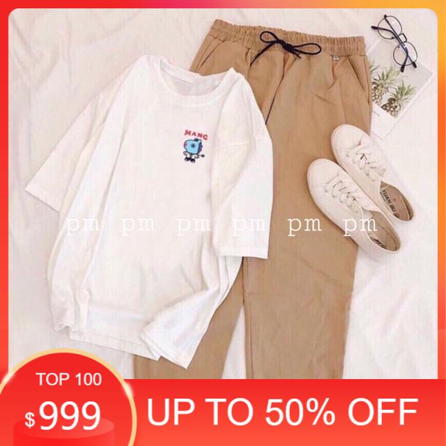 Áo MANG +quần Kaki T&amp;T , sét áo nam nữ, chất đẹp, sét bộ mặc ở nhà MODY