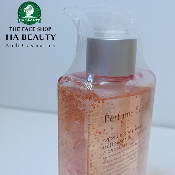 Sữa tắm dưỡng ẩm tốt trắng da thơm hương nước hoa hồng lưu hương lâu The Face Shop Perfume Seed Capsule Body Wash 300ml