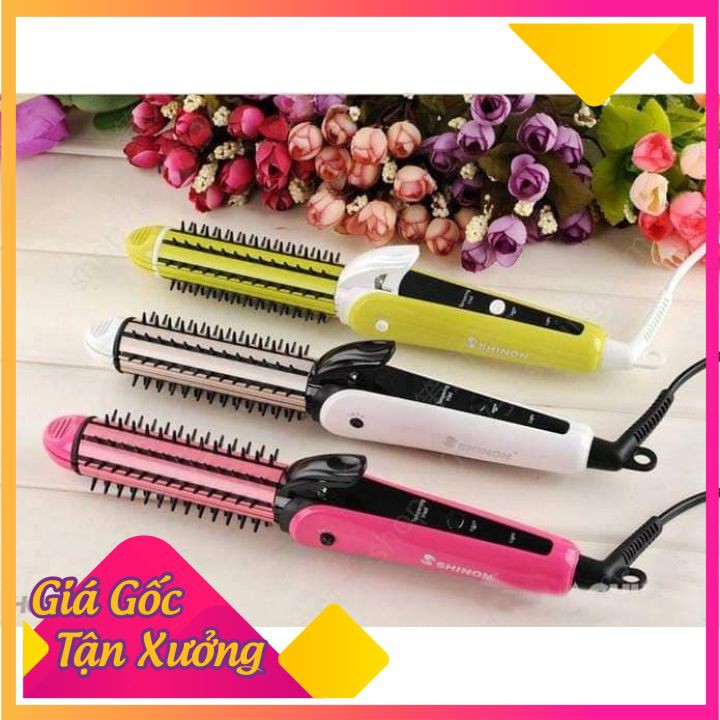 Máy Làm Tóc 3 Trong 1 NOVA (Uốn, Duỗi, Bấm) [HÀNG CHÍNH HÃNG]