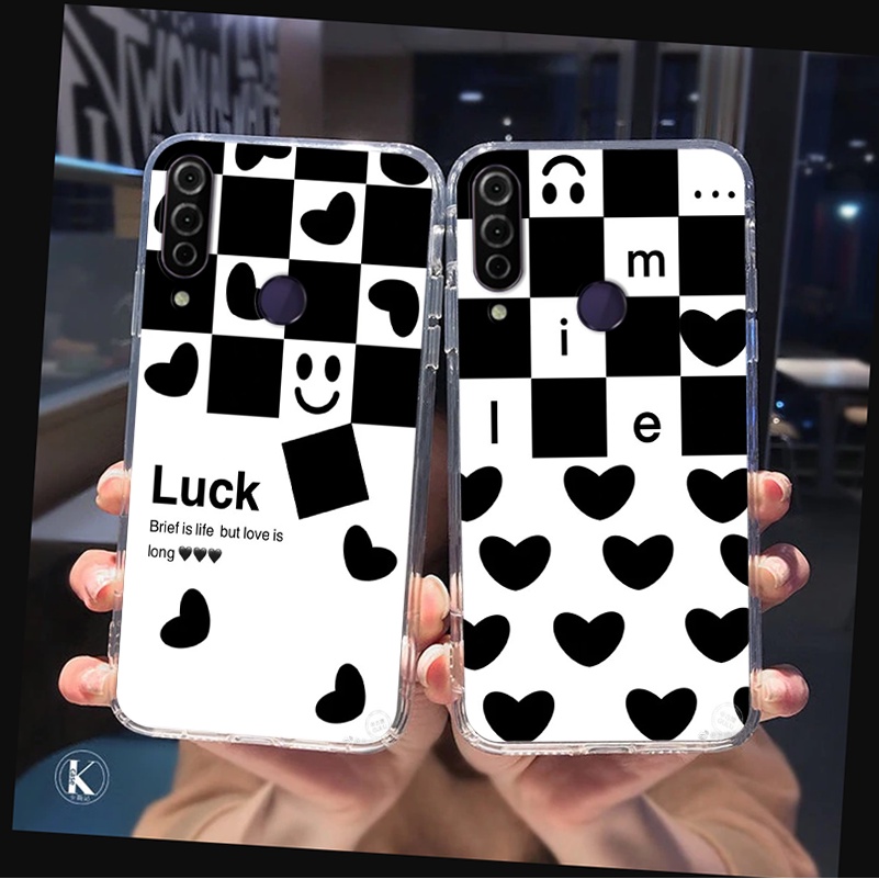 Ốp lưng Vsmart Joy 1 / Joy 1 Plus / Joy1+ / Joy 2 Plus / Joy2+ / Joy 3 trái tim caro beabrick kaws cute
