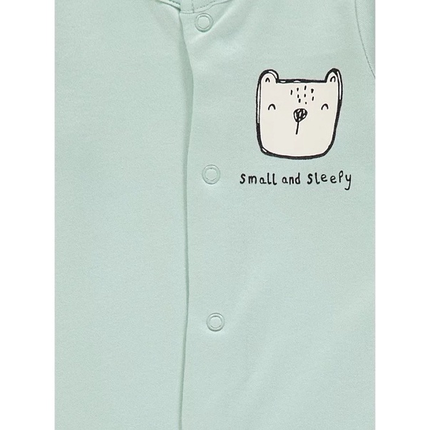 Set 3 sleepsuits in hình gấu, hàng Geor.ge UK săn SALE