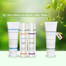 (MUA 3 CHAI TẶNG 1 CHAI) Sữa tắm - ủ khóa trắng - kem body đêm, tặng 1 kem body ngày Detox BlanC