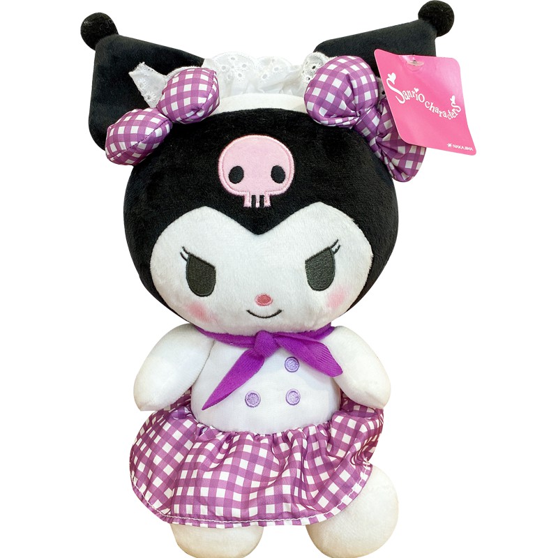 Kawaii Kuromi 8inch Plushee Doll Soft Stuffed Gif Toy Collectible Girls Kid