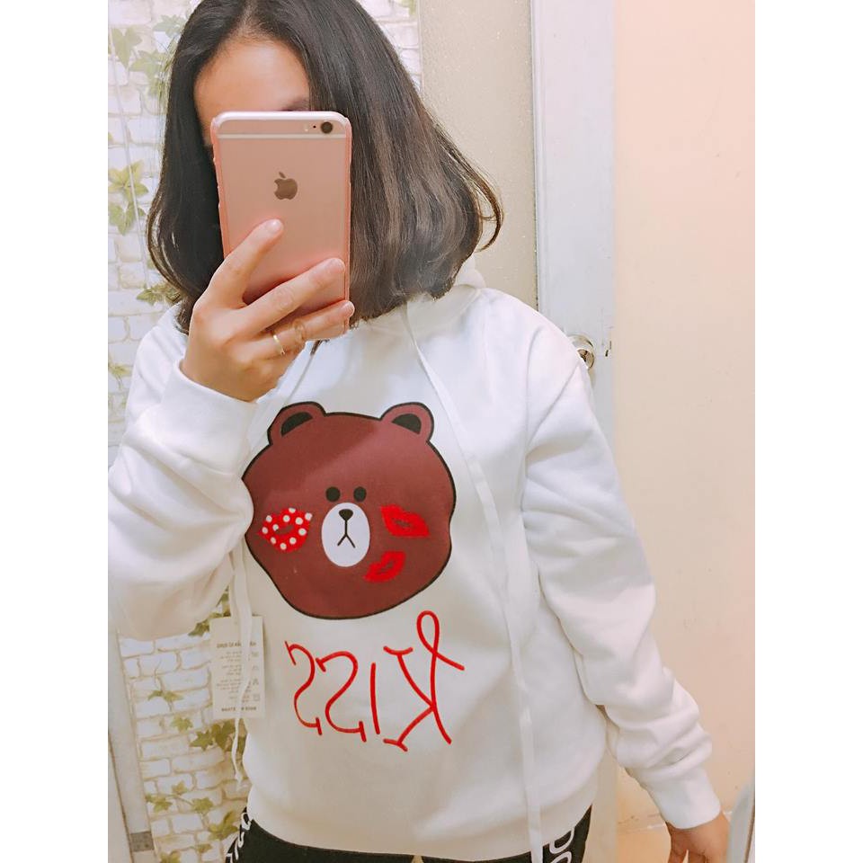 Áo Nỉ Gấu Kiss | BigBuy360 - bigbuy360.vn