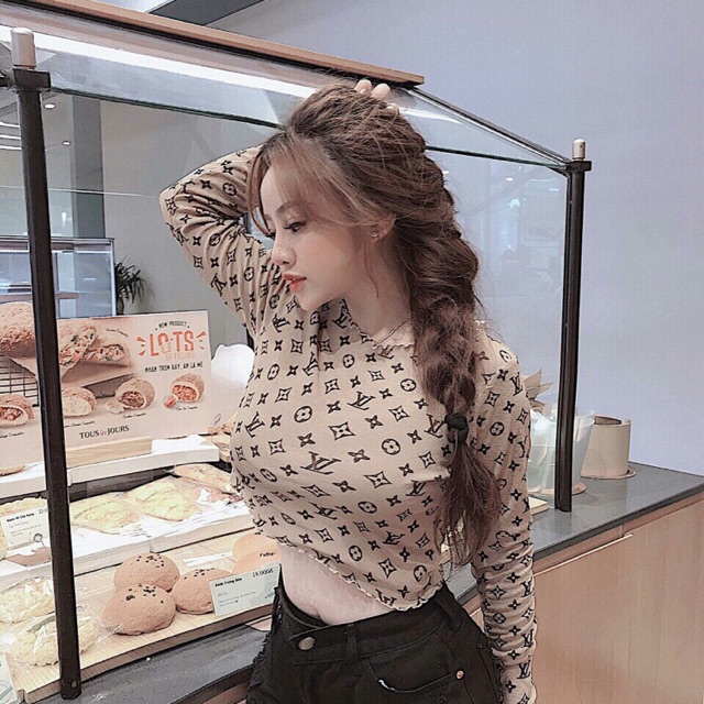 Áo giấy LV