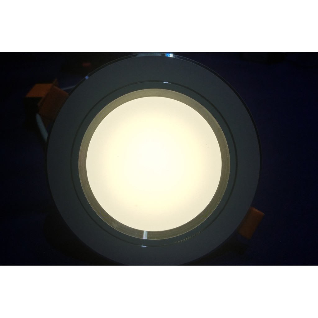 [X-LED] Đèn âm trần thạch cao 9w, 3 màu - Phi 90mm