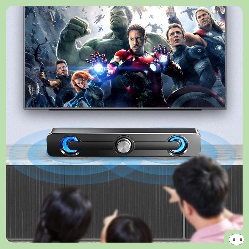 [Mã SKAMSALE03 giảm 10% đơn 200k] LOA SOUNDBAR SADA V-111 LED BLUE ÂM THANH SỐNG ĐỘNG