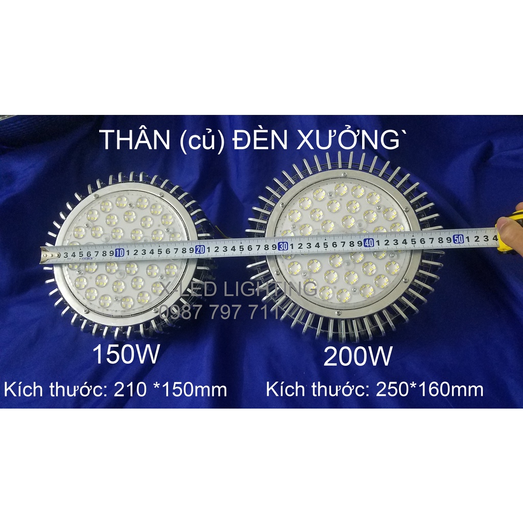 Đèn nhà xưởng công nghiệp 100W-150W- 200W - Hàng tốt