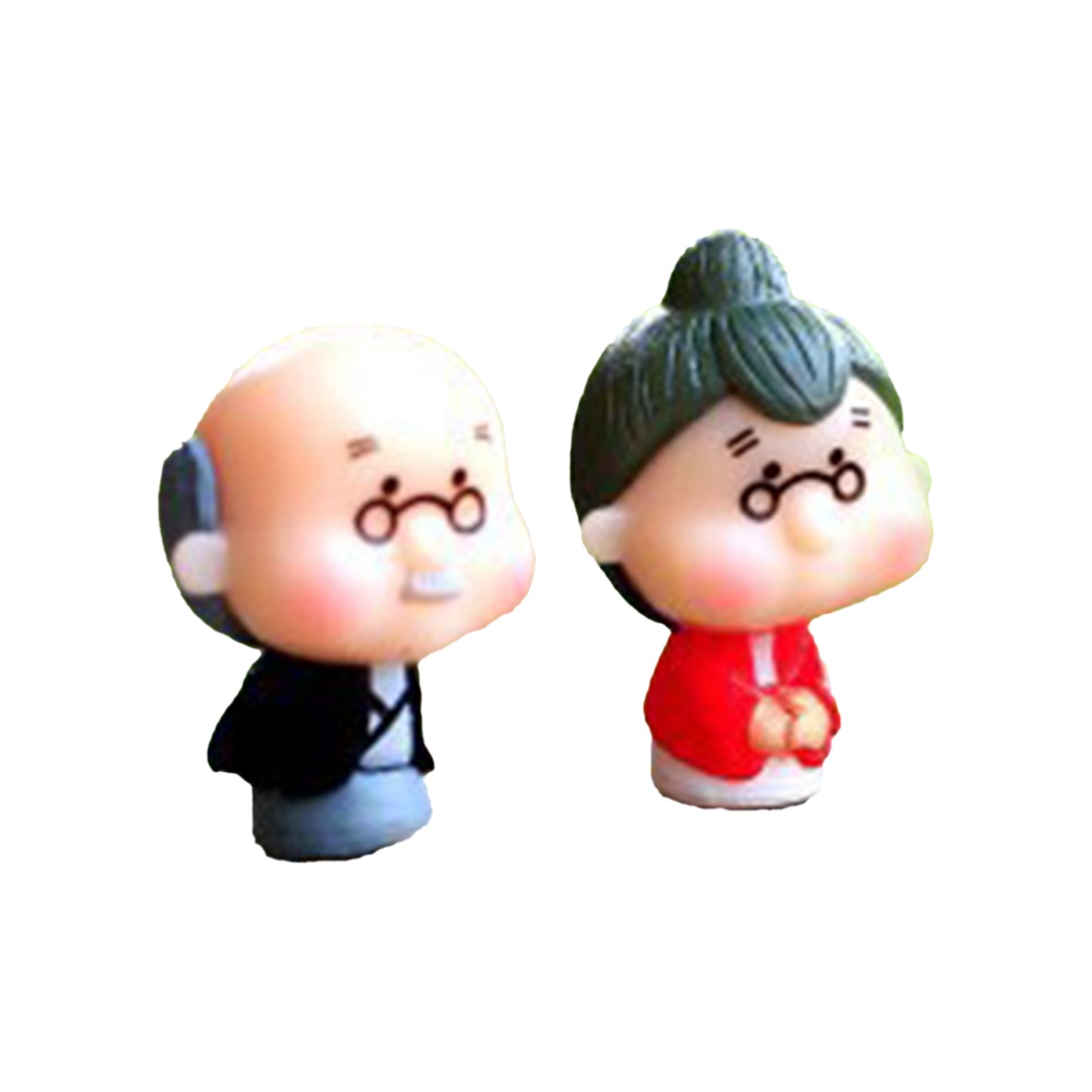 Set 2 mô hình búp bê độc đáo đáng yêu dành cho các cặp đôi