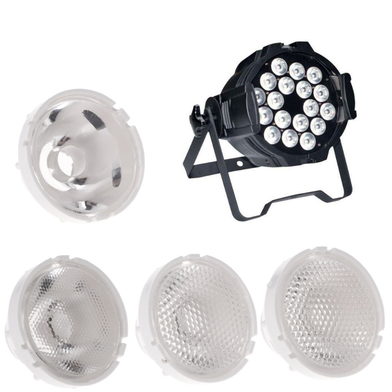 Đèn LED Phản Quang 21mm 10 25 45 60 Độ Ánh Sáng Trắng Có Giá Đỡ Gắn Tường