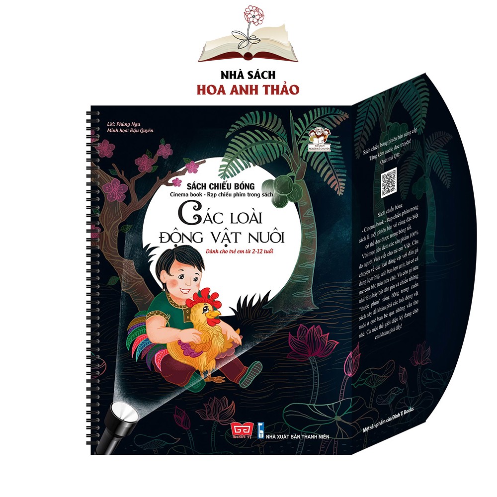 Sách chiếu bóng tương tác - Cinema book rạp chiếu phim trong sách: Các loài động vật nuôi