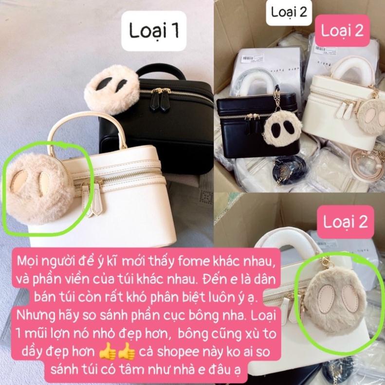 Túi cốp Pro có quai cầm kèm cục bông treo túi size 22 x 15cm hàng cao cấp