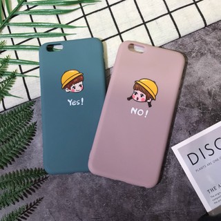 Ốp đôi Iphone cậu bé, cô bé đội mũ - Ốp Iphone 6 6s 6plus 6splus 7 7plus 8 8plus X XS XSmax