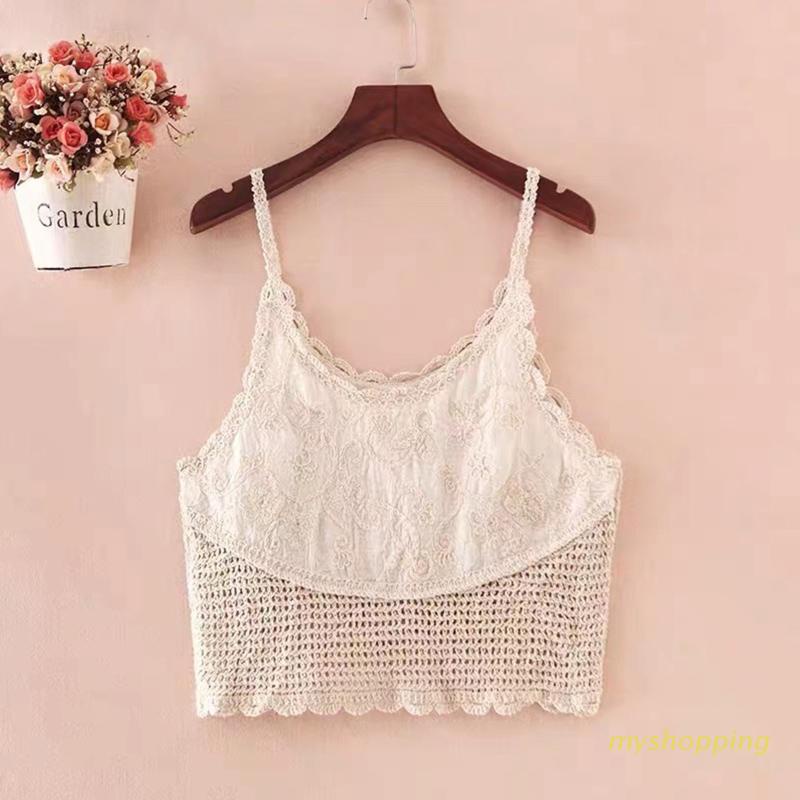 Áo Croptop Dệt Kim Không Tay Chống Nắng Gợi Cảm Cho Nữ