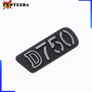 [Fenteer2] Cho D750 Biển Tên Phía Trước Bìa Tên Bộ Sửa Chữa Nhãn Tên