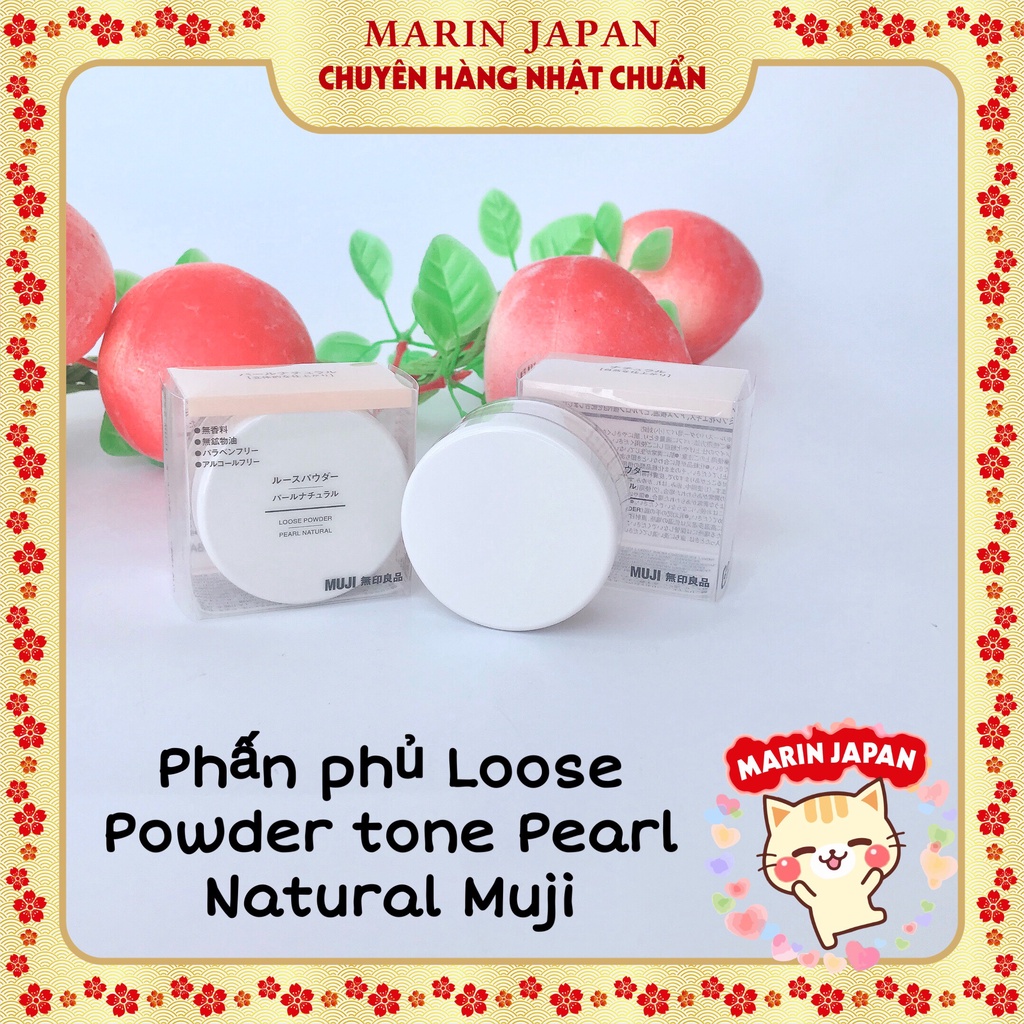 (SALE)Phấn phủ dạng phấn bột của Muji Nhật Bản