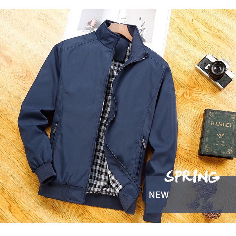 Áo Khoác Dù Dày Caro Nam | BigBuy360 - bigbuy360.vn