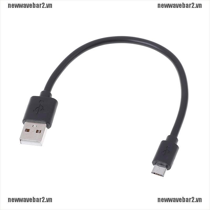 Dây Cáp Sạc Nhanh 20cm Cổng Micro Usb