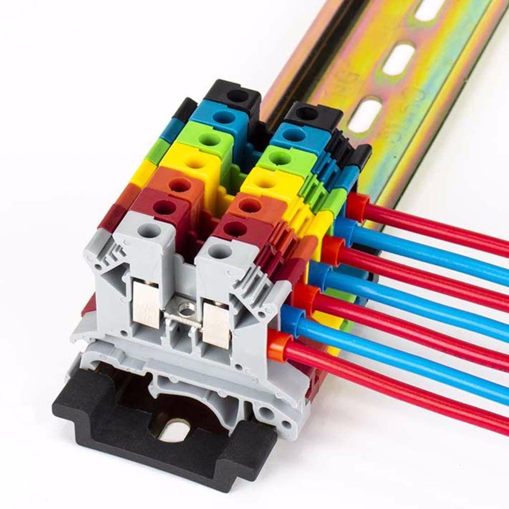 YIYU Set 10 Khối Đấu Nối Dây Điện Đầu Cuối Vuông 690V