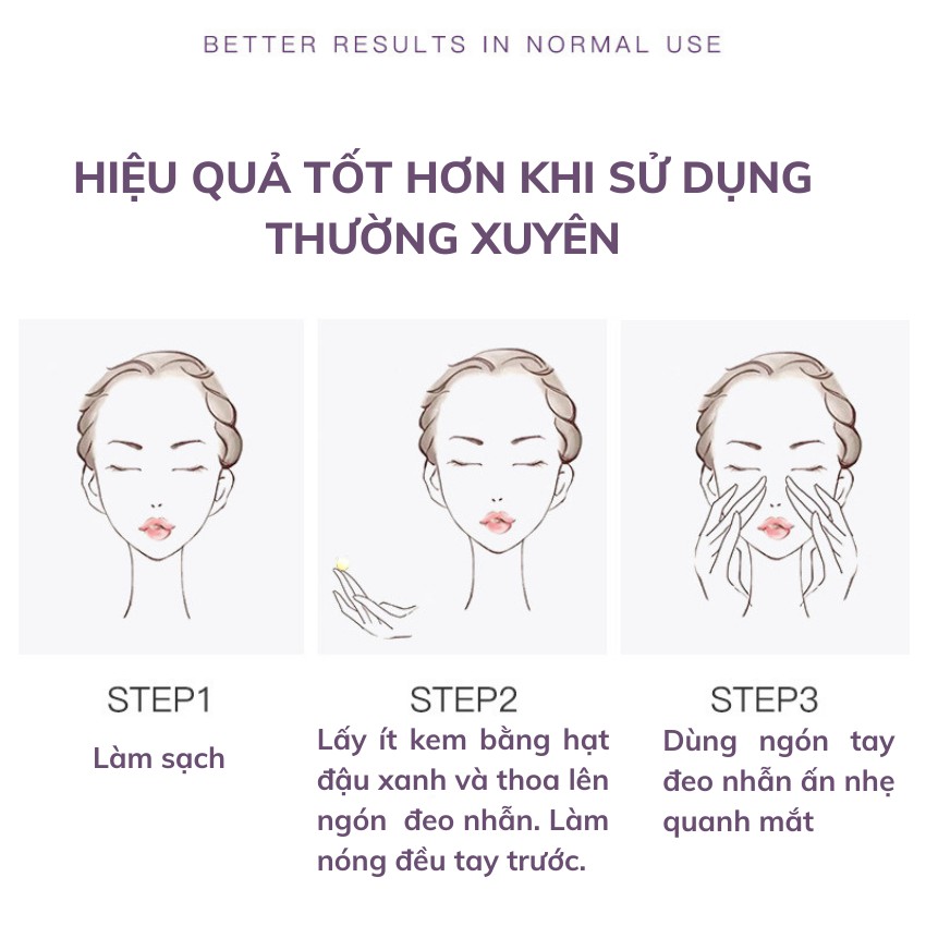 [Giảm Giá 3 Ngày] Kem Mắt Mờ Quầng Thâm KanJN 20g Xóa mờ nếp nhăn da Tan Bọng mắt Pergolden Ka031 | BigBuy360 - bigbuy360.vn