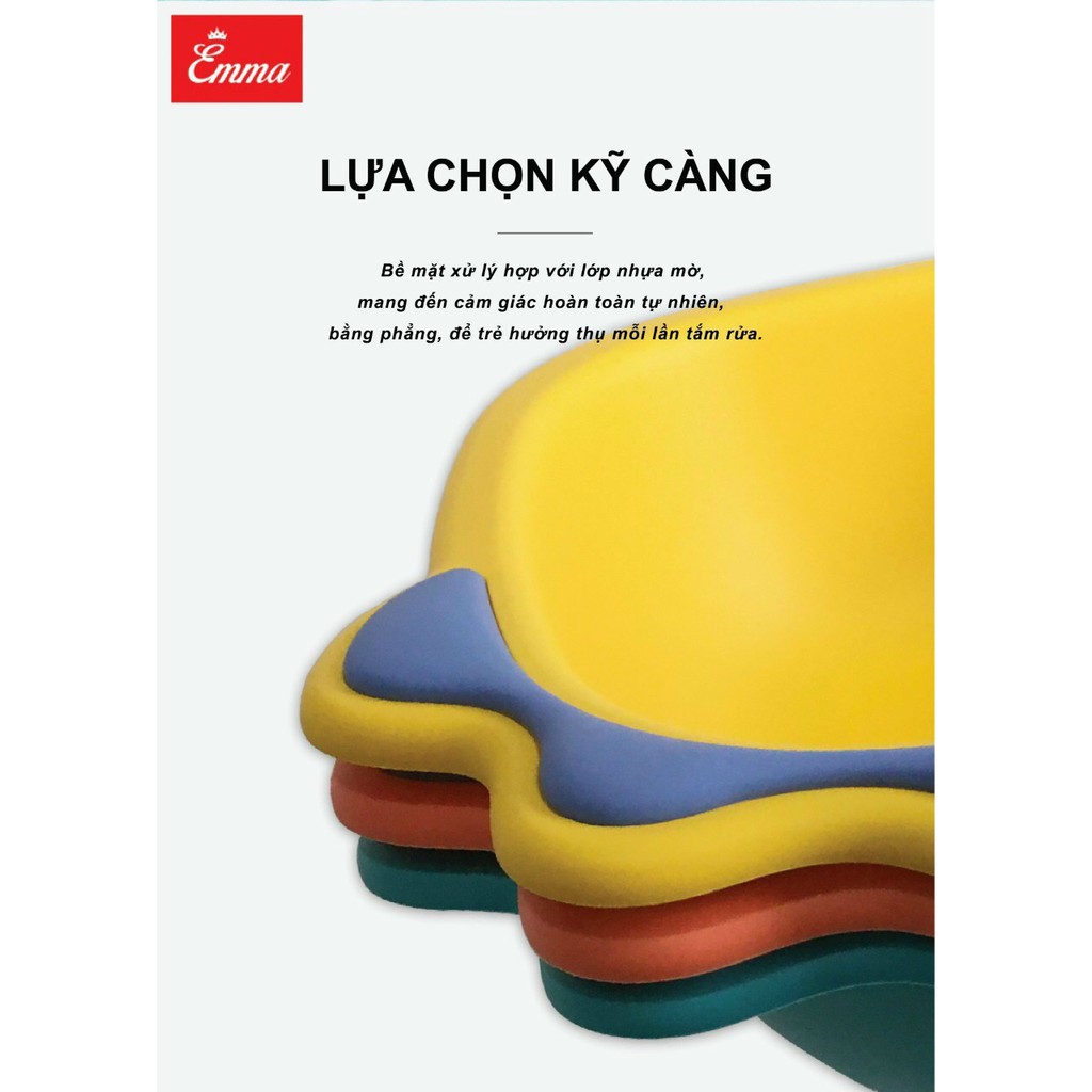 Combo 3 Chậu Rửa Mặt, Rửa Mông Hàng Cao Cấp Tạo Hình Dễ Thương Dùng Ở Nhiệt Độ Cao Không Bị Phai Màu