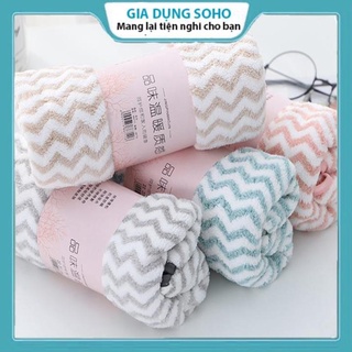 Khăn Mặt Hàn Quốc 50x35cm (Có Dòng Kẻ)