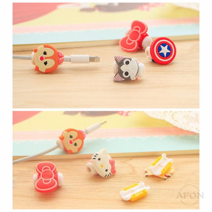 Vỏ bọc bảo vệ dây cáp Hello Kitty