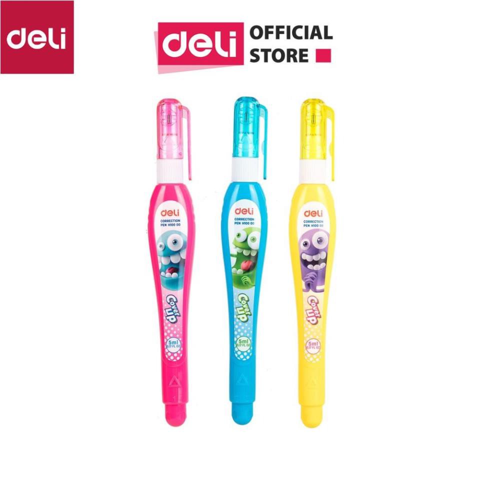 Bút xoá nước 5ml Deli - 2 chiếc màu ngẫu nhiên - EH10000 [Deli]