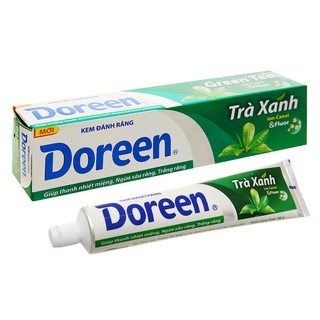 Kem đánh răng doreen trà xanh 200g/180g